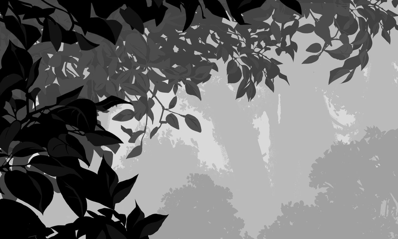 Paintings of leafs