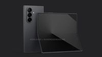 Leaked CAD renders of the Samsung Galaxy Z Fold 7 foldable phone