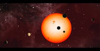 Kepler-11 Multi-Planet Star System