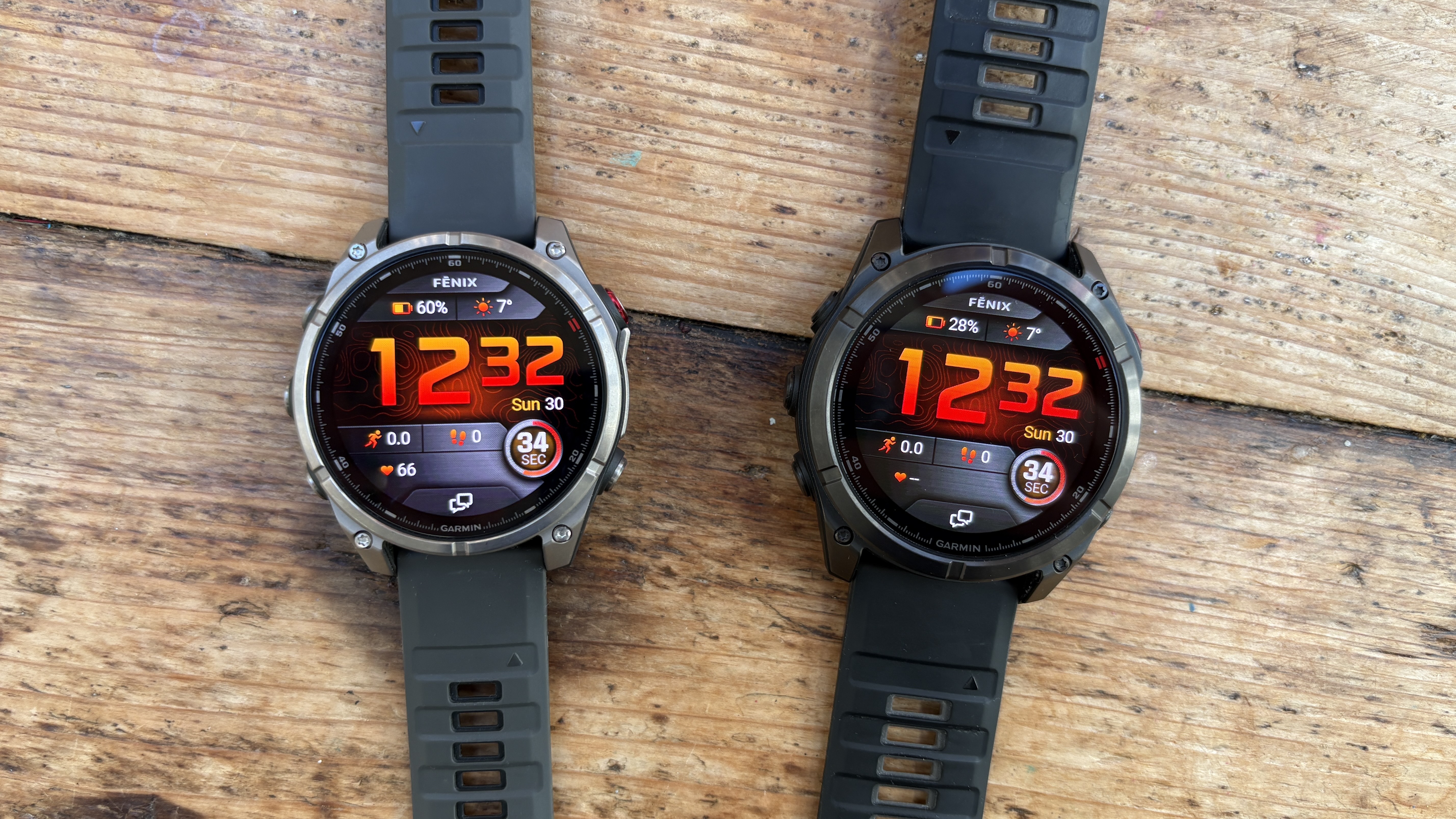 Garmin Fenix 8 Pro AMOLED vs Garmin Fenix 8 Pro MicroLED