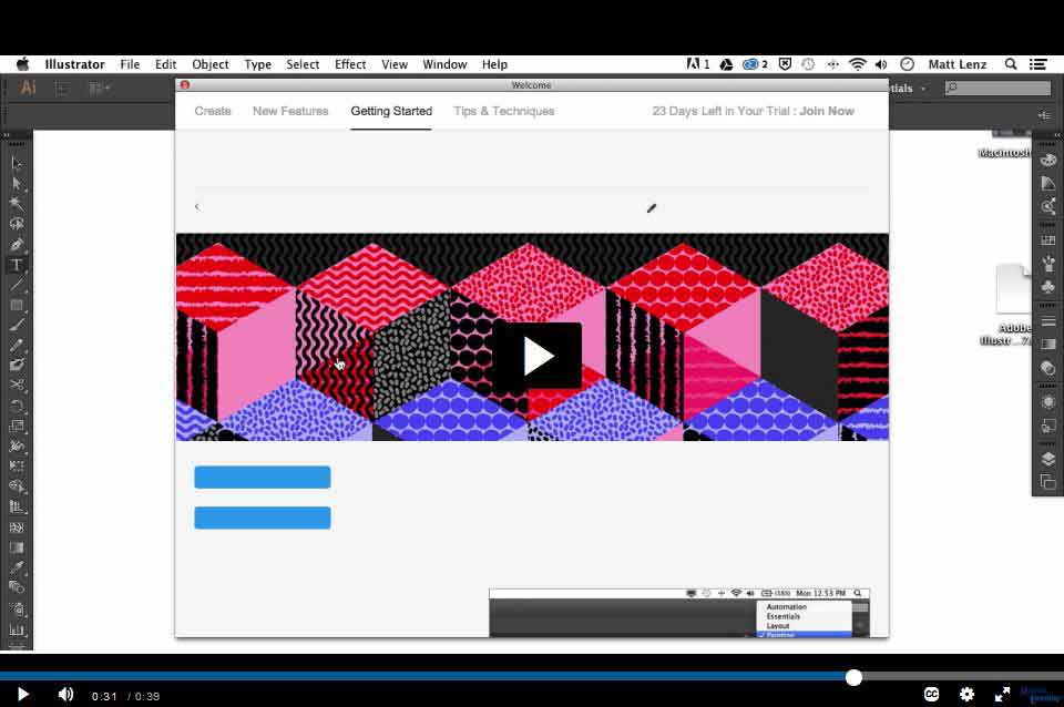 Video Tutorial: Illustrator Creative Cloud 2014 - What&#039;s New? Training