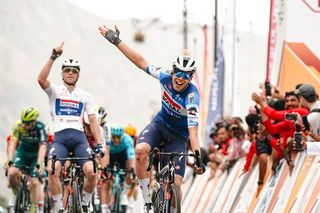 Paul Magnier won stage of the Tour of Oman ahead of teammate Luke Lamperti 