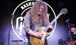 Jared James Nichols performs at the Gibson Garage First Look & VIP Party at the Gibson Garage on May 26, 2021 in Nashville, Tennessee