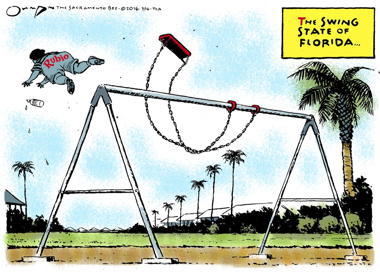 Political Cartoon U.S. Florida Rubio