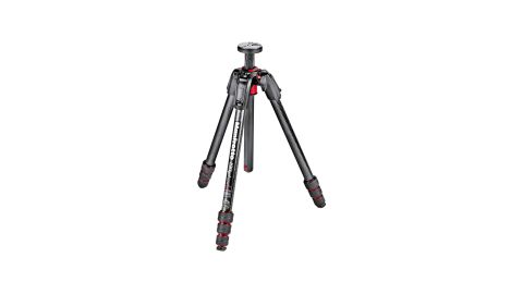 Image shows the Manfrotto 190 Go! tripod against a white background