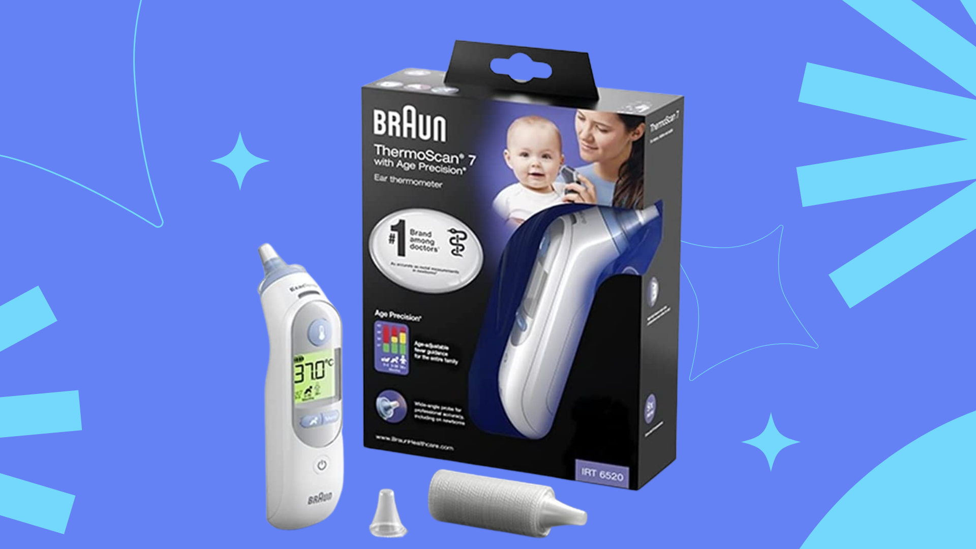 Braun Healthcare ThermoScan 7 Ear thermometer with India