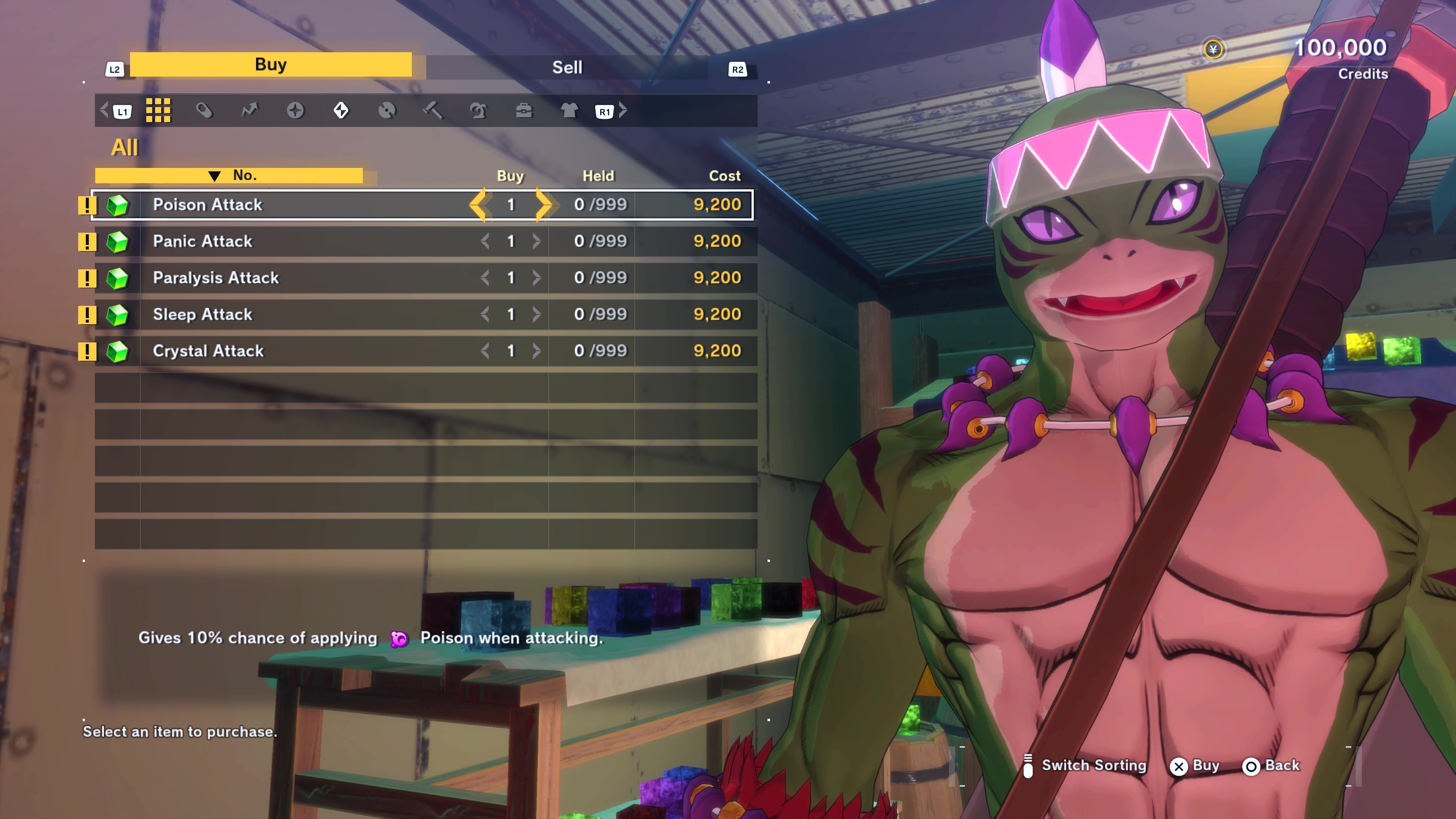 An upsettingly muscular Digimon with no shirt on