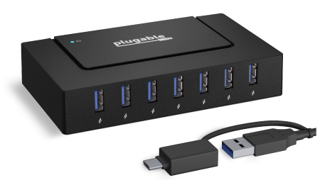 Plugable's New 7-in-1 USB Charging Hub Can Power 21 Different Devices ...