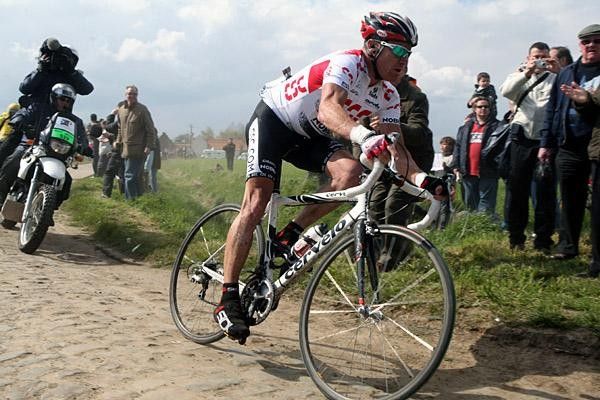 Aussie Stuart O'Grady did a great ride and CSC came up just short against a top Boonen