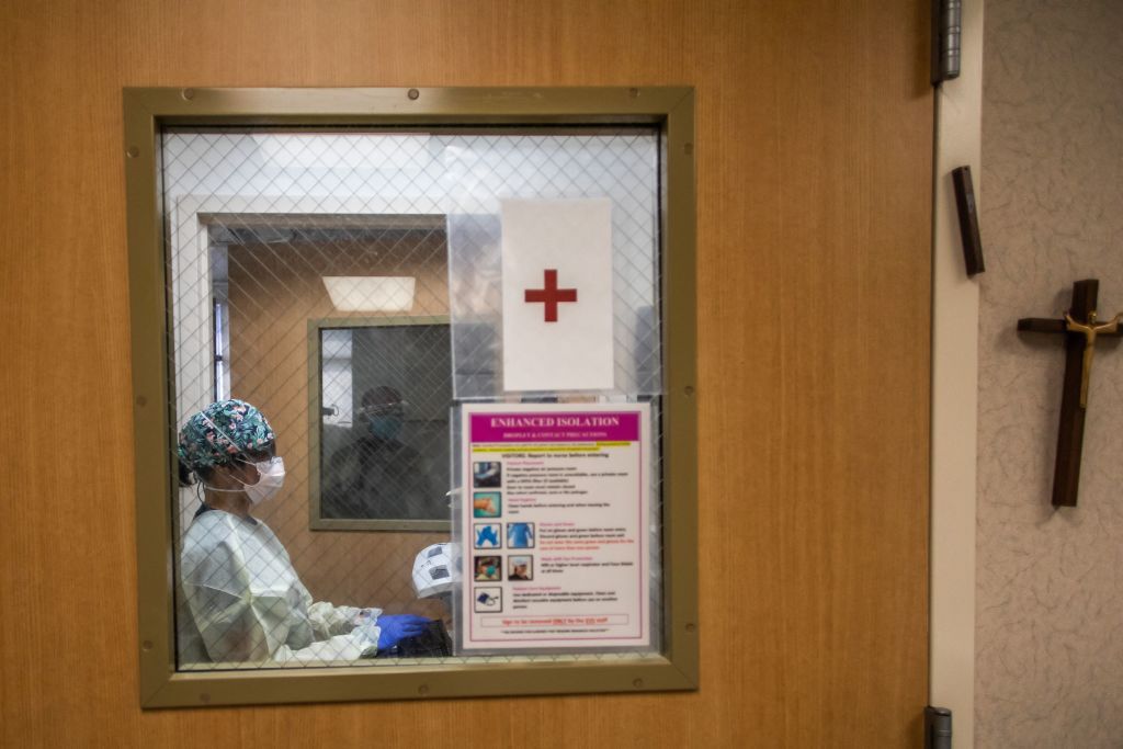 Nurse in hospital.