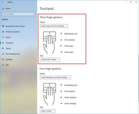 How To Customize 'Precision Touchpad' Settings On Windows 10 | Windows ...