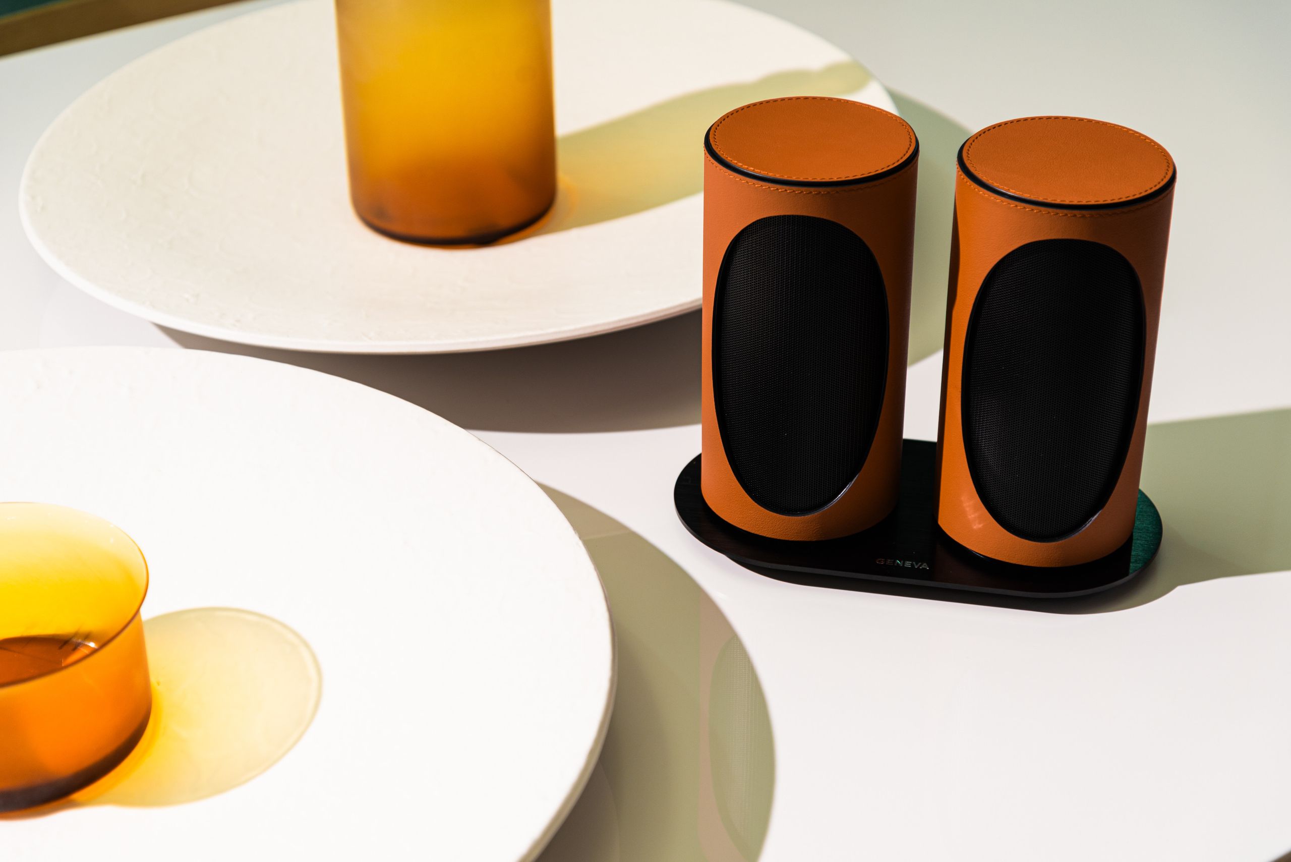 Sleek new speakers from Swiss manufacturer Geneva Lab offer stylish power or portability