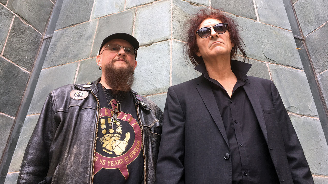 Mr Dibs and Jerry Richards of Hawklords
