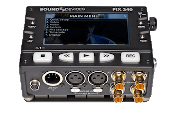 Sound Devices Presents Portable Video Recorder