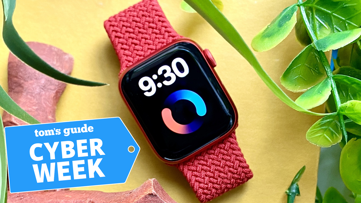 Act fast! Apple Watch 6 100 off right now in Cyber Week deal Tom's Guide