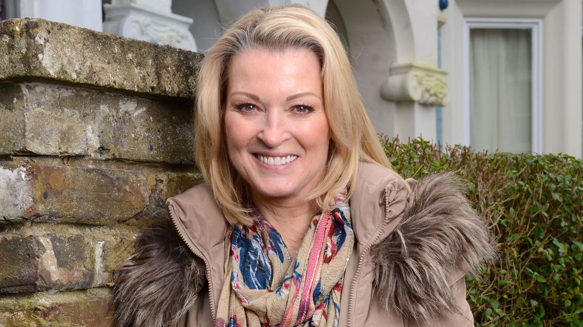 Gillian Taylforth as Kathy Beale in EastEnders. 