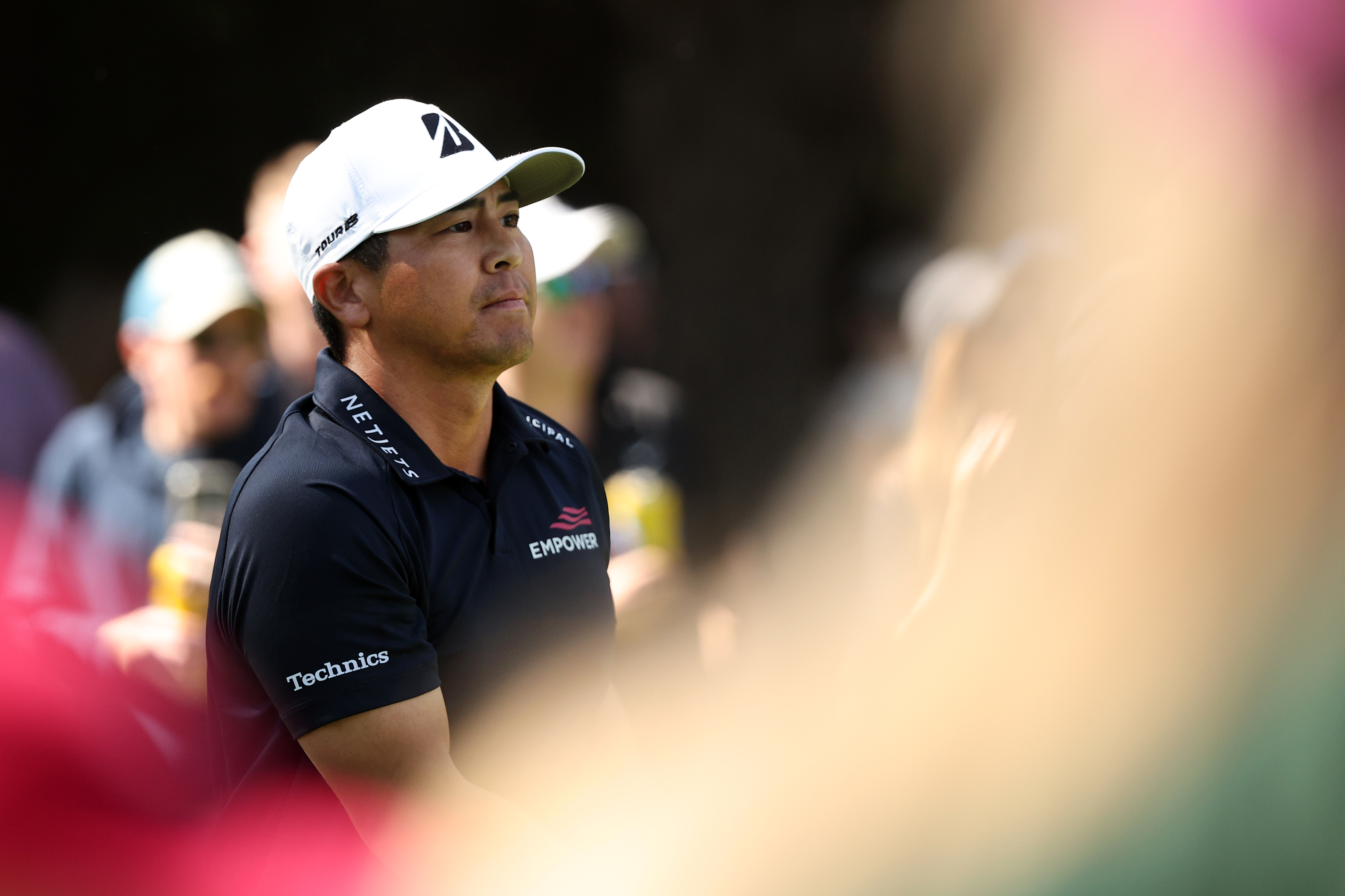 Kurt Kitayama hits a driver