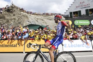 Thibaut Pinot winning on the Tourmalet in Tour de France 2019