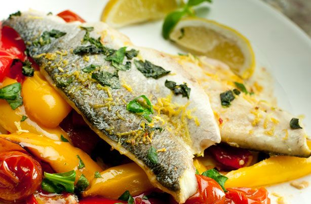 Lemon and basil roasted sea bass | Dinner Recipes | GoodtoKnow