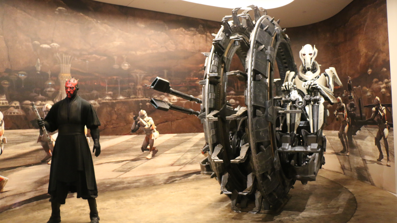 Stills from the Lucas Museum of Narrative Art.