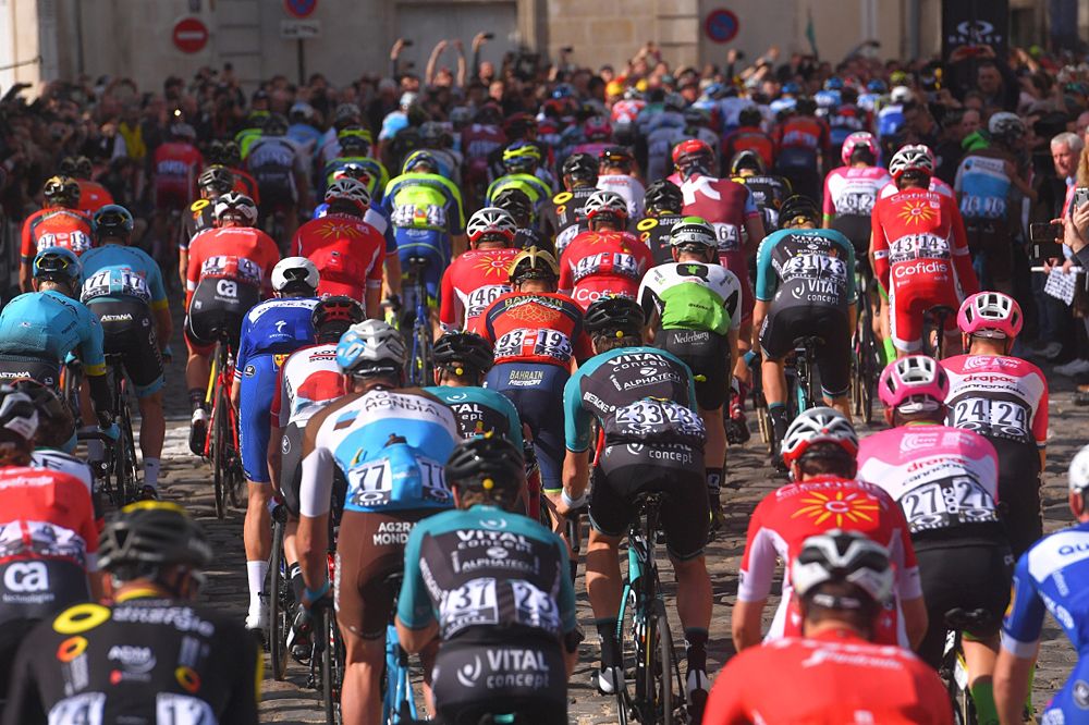 And they are off! 2018 Paris-Roubaix
