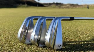 Photo of the 5, 7 and 9 in the TaylorMade 2025 P790 Iron