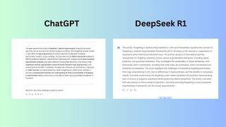 DeepSeek vs ChatGPT