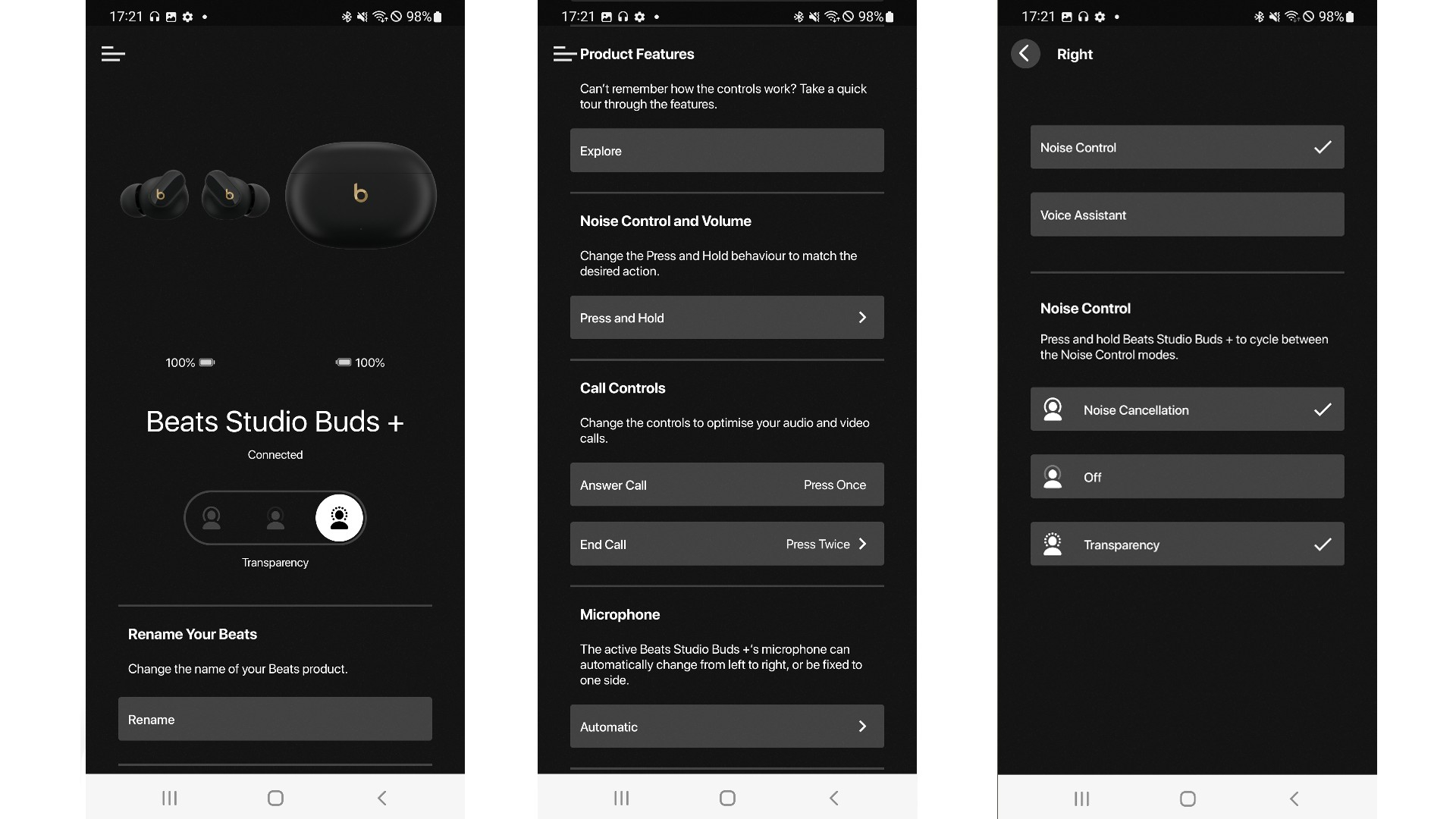 Beats Studio Buds Plus Android uygulaması