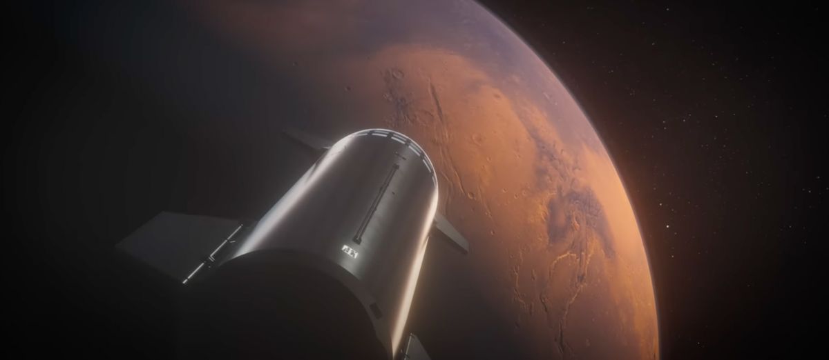 شاهد SpaceX تطلق Starship to Mars في هذه الرسوم المتحركة الجديدة الرائعة