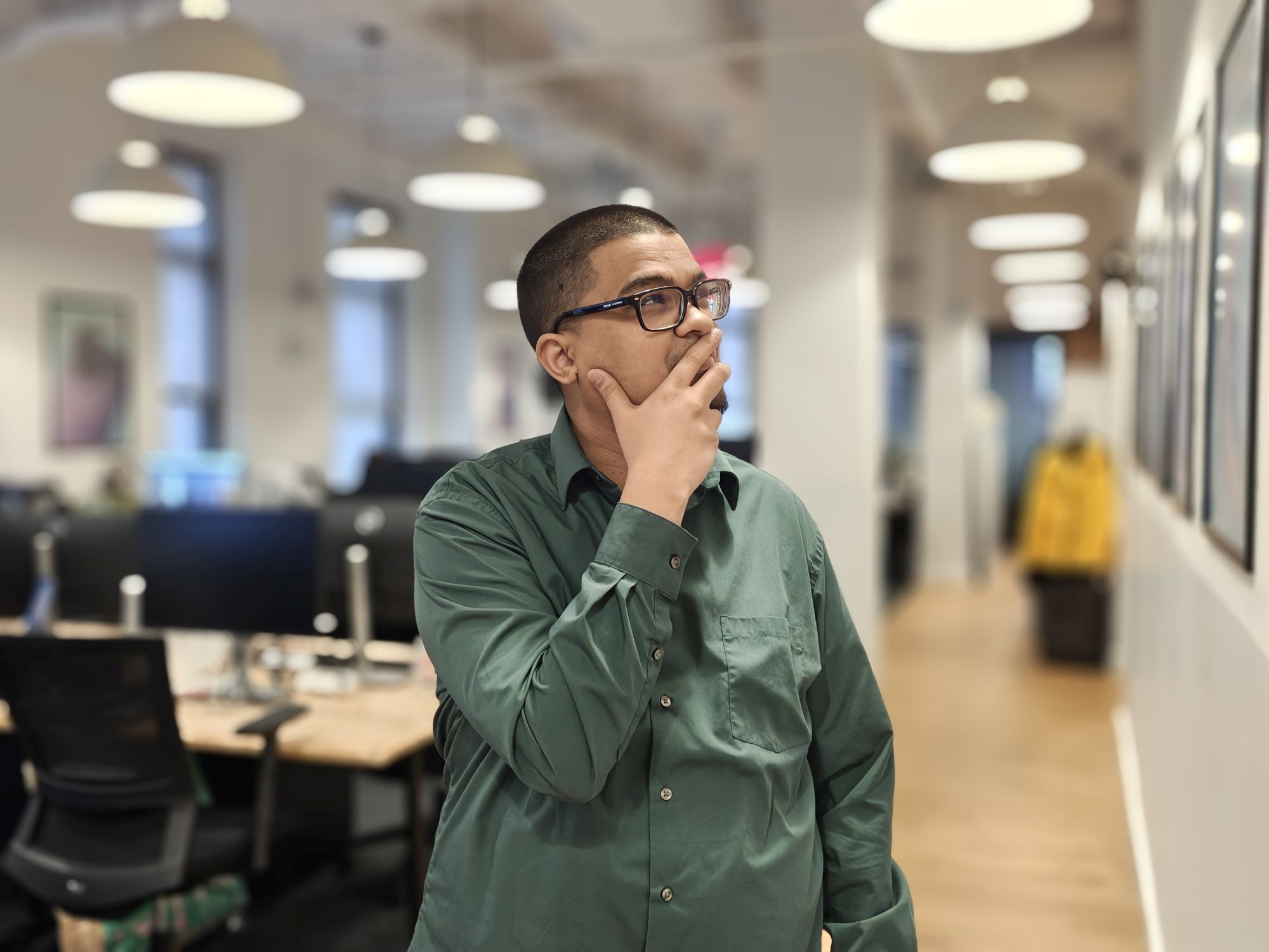 Motorola Razr Ultra 2025 portrait sample.