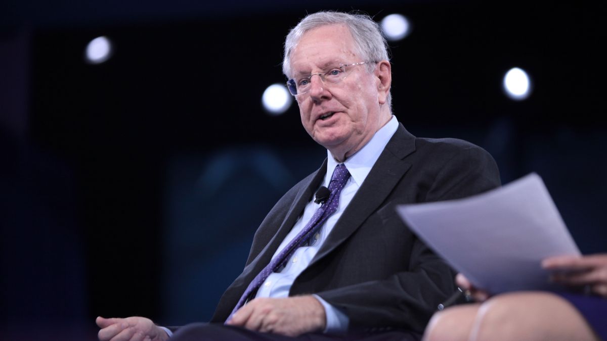 Publishing executive Steve Forbes.