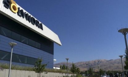 California headquarters of solar-panel maker Solyndra