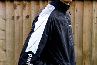 Pinnacle cycling jacket reflective strips
