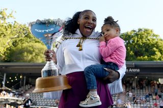 Serena Williams shares adorable clip of daughter Olympia