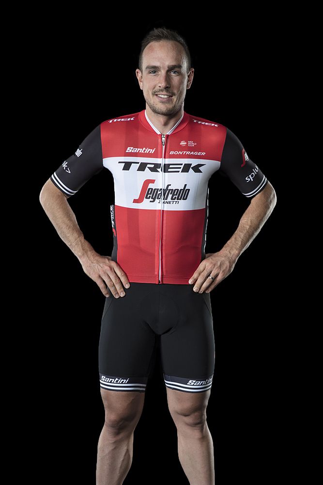 John Degenkolb wears the 2019 Trek-Segafredo team kit