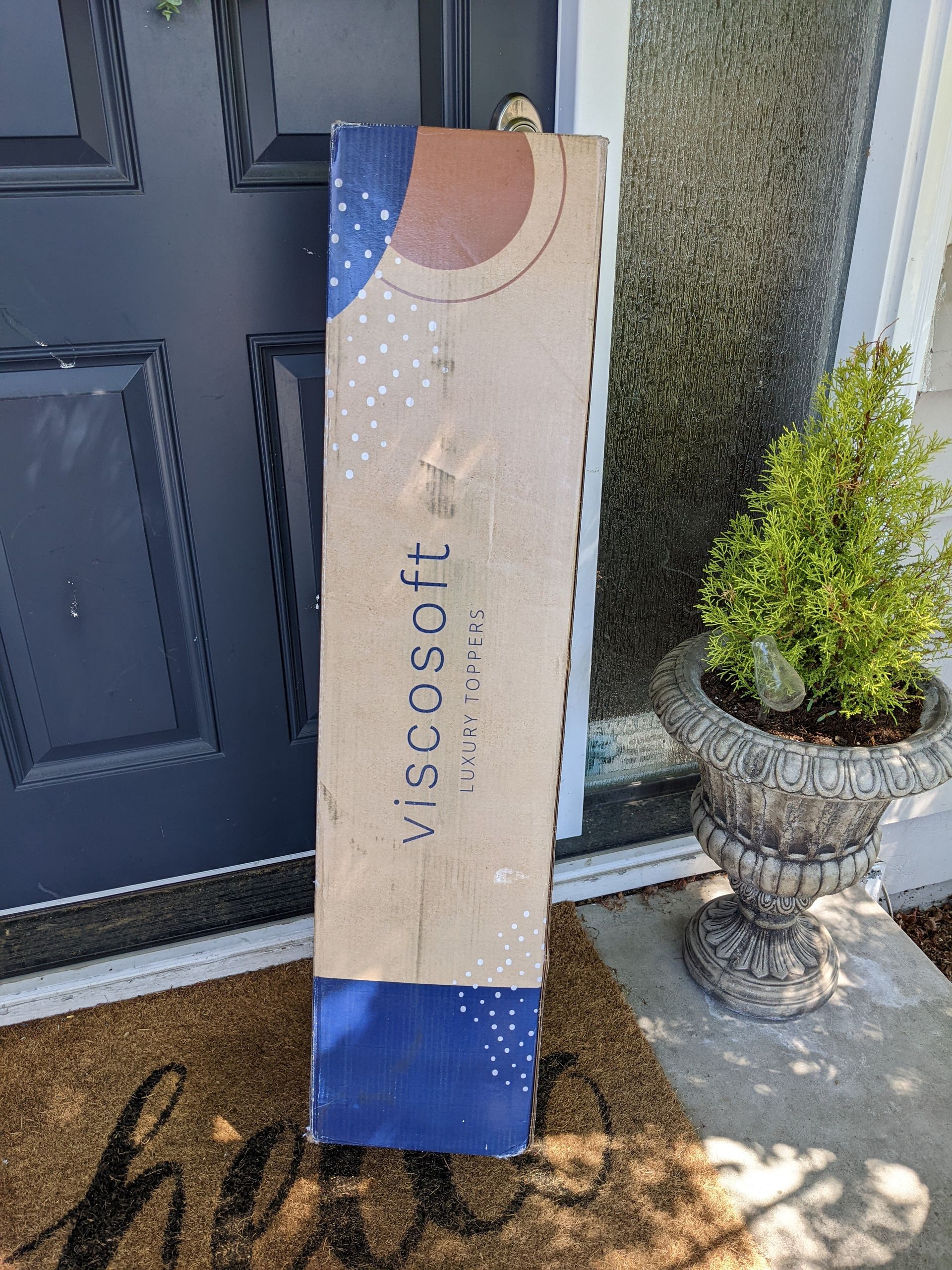 Viscosoft active cooling copper mattress topper review