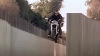 The T-800's motorcycle jump from Terminator 2: Judgment Day