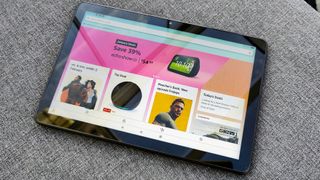 Amazon Fire HD 10 (2023) review: tablet with Amazon shopping app open
