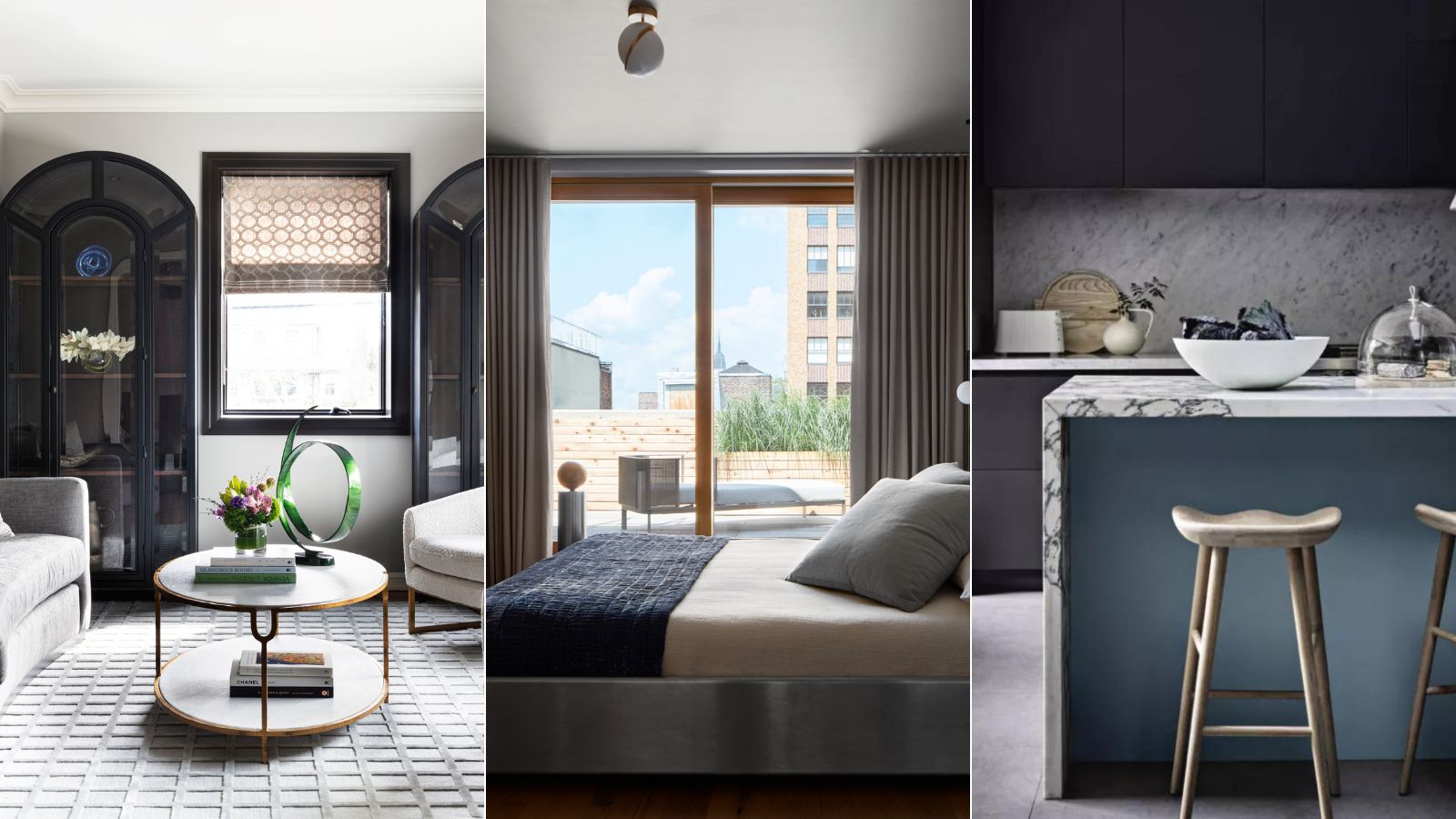 10 colors that go with dark grey for a deeply relaxing home