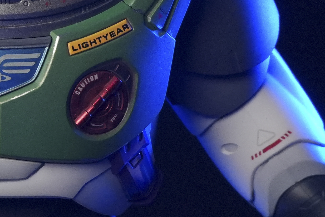 Sony ZV-E10 II sample images of buzz lightyear toy in dark studio taken at different ISO settings