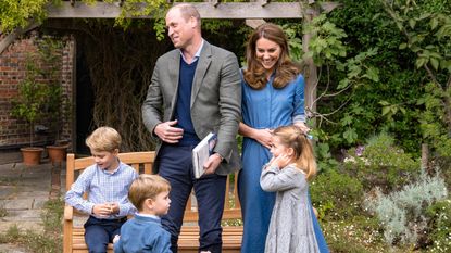 Prince George, Princess Charlotte and Prince Louis