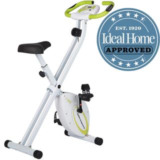 Ultrasport F-Bike and F-Rider with the Ideal Home Approved logo.
