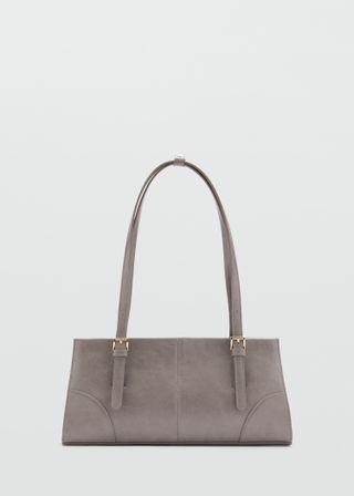 Shoulder Bag With Buckles - Women | Mango Usa