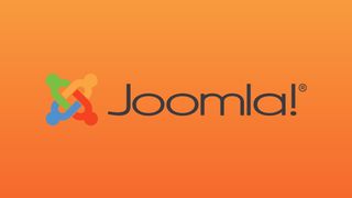 Joomla logo on orange background