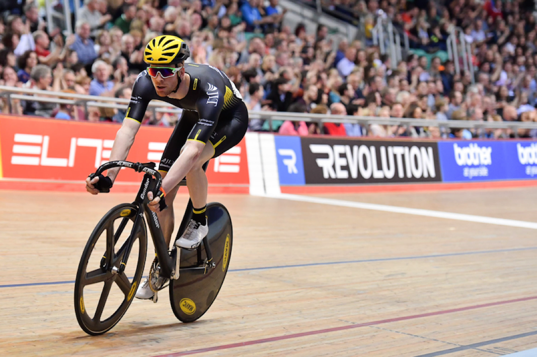 Ed Clancy out on track