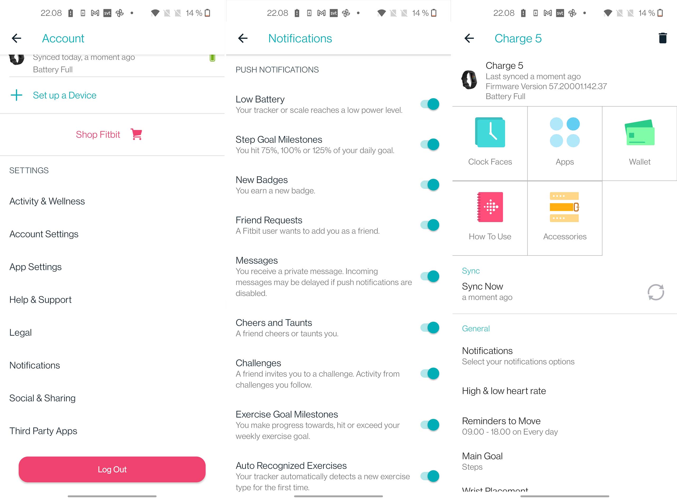 Fitbit setup