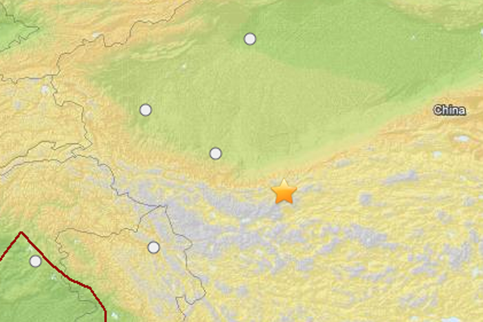 earthquake map