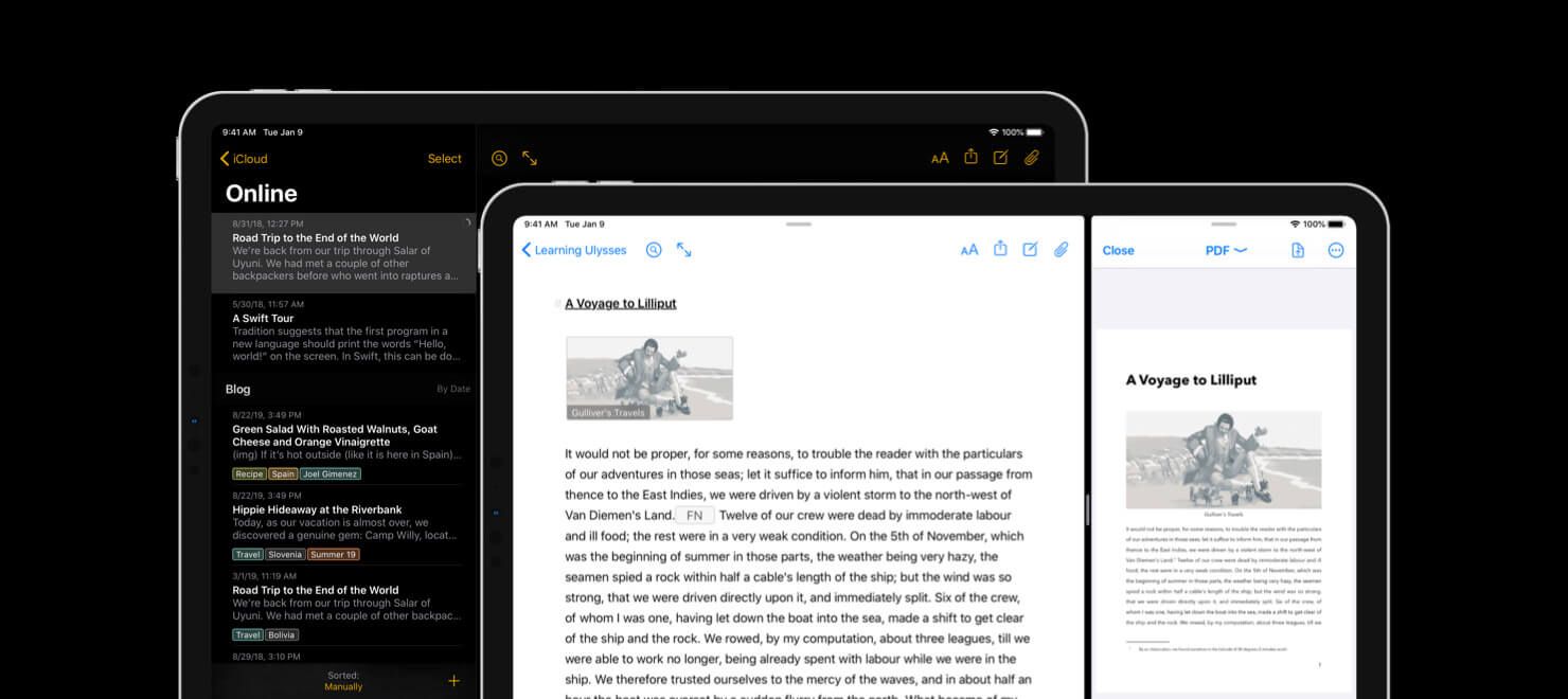 New Ulysses update brings Dark Mode, Split View, and more | iMore