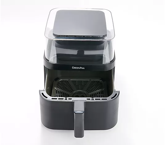 GreenPan, 7Qt Ceramic Nonstick 360 Clear View Air Fryer