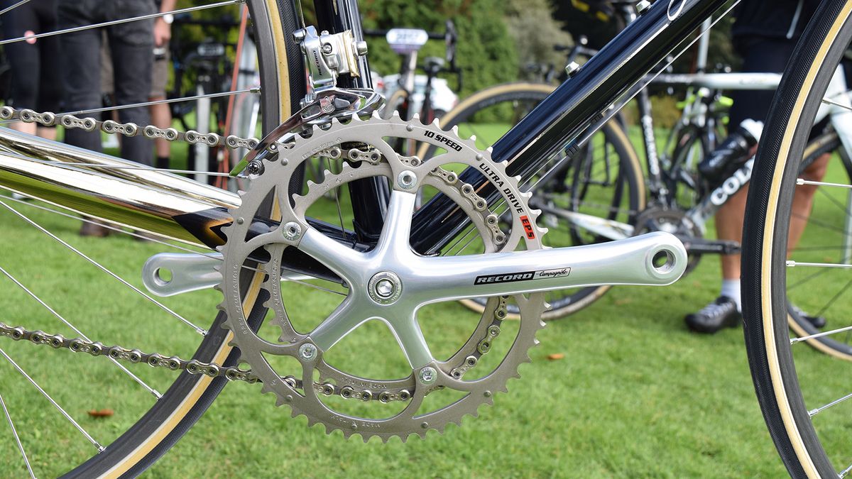 An immaculate Campganolo Record 10-speed groupset
